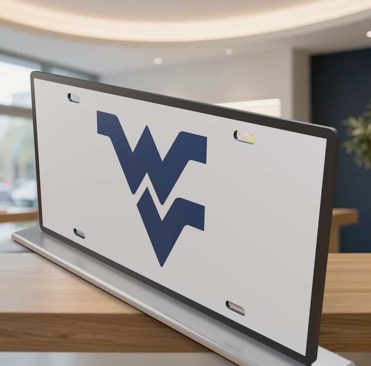 West Virginia Mountaineers College Football License Plate Car Tag 12x6 Front