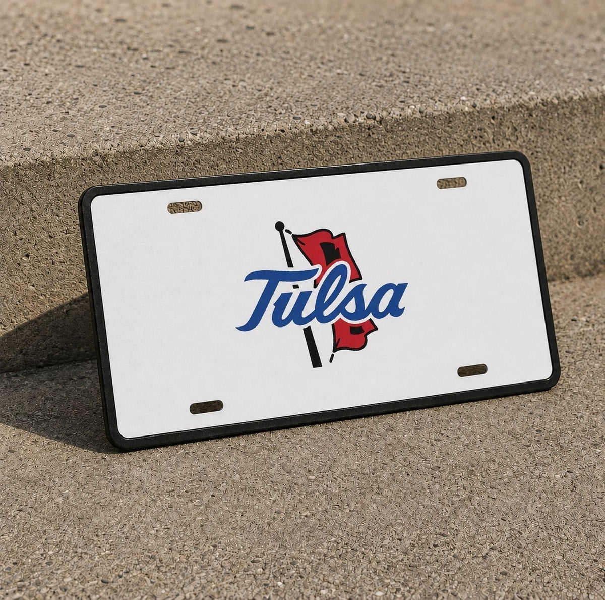 Tulsa Golden Hurricane College Football License Plate Car Tag 12x6 Front Novelty
