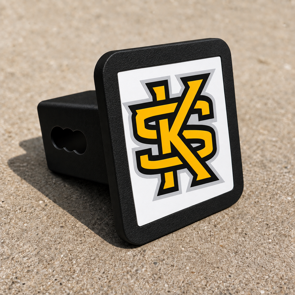 Kennesaw State Owls Trailer Hitch Cover 2 Inch Receiver