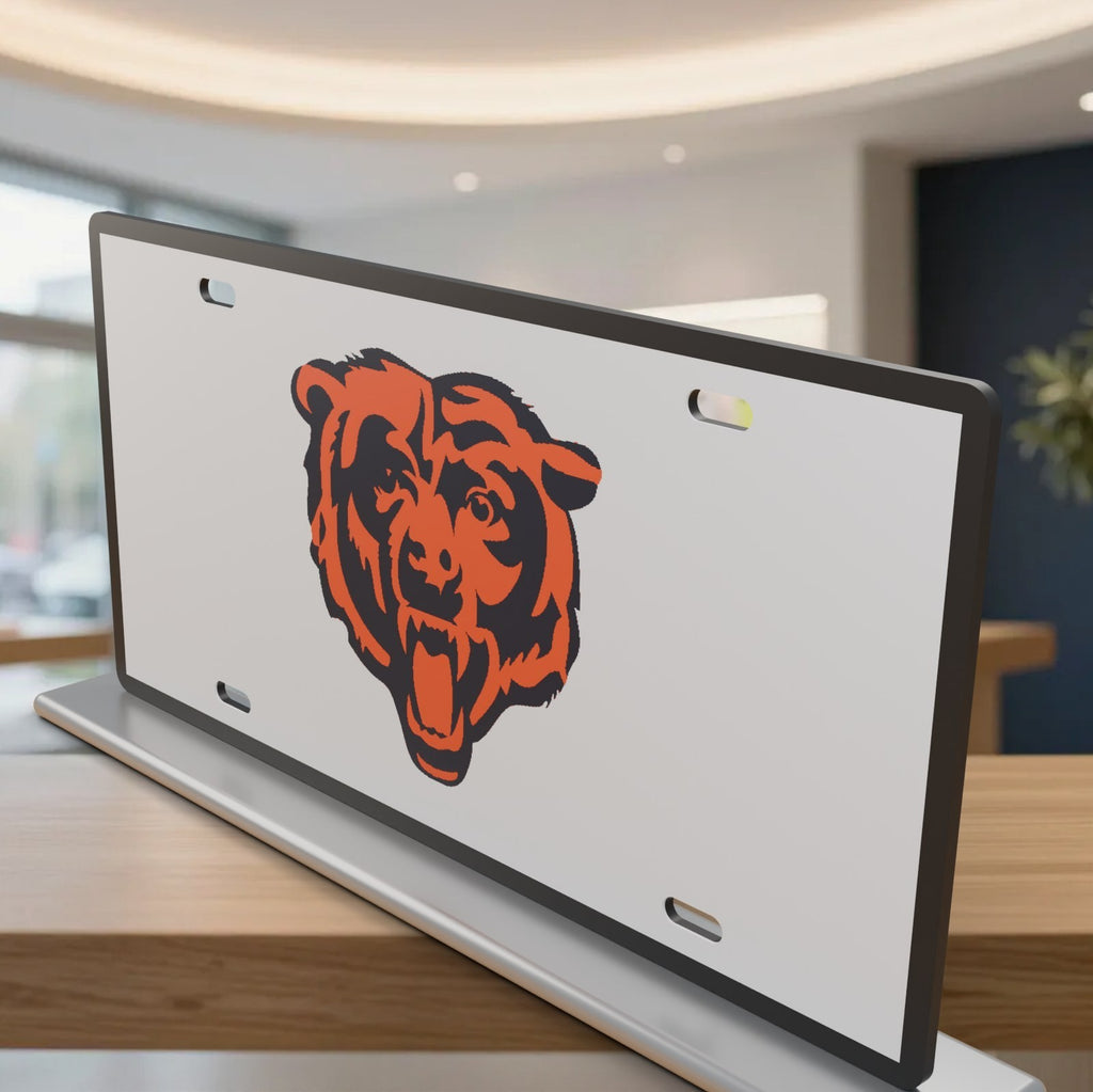 Chicago Bears Football License Plate Car Tag 12x6 Front Novelty Vanity