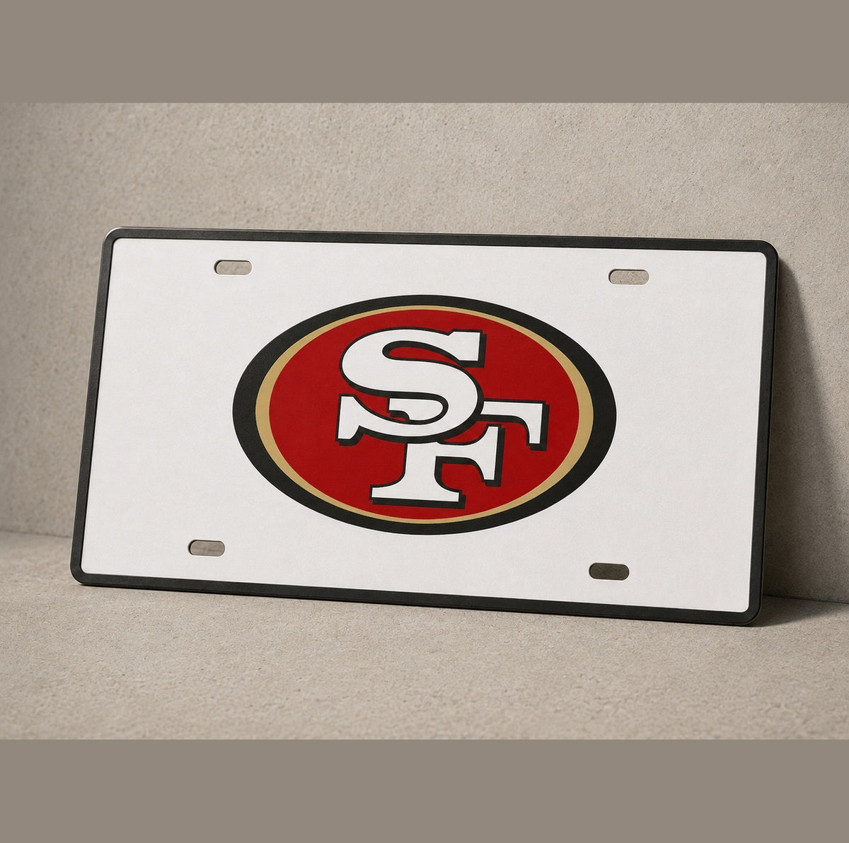 San Francisco 49ers Football License Plate Car Tag 12x6 Front Novelty Vanity