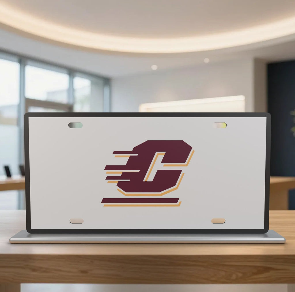 Central Michigan Chippewas CMU License Plate Car Tag 12x6 Front