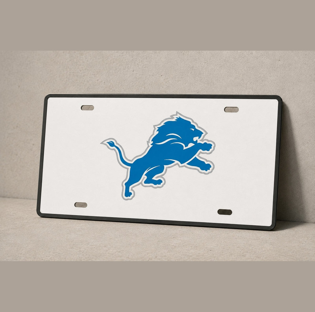 Detroit Lions Football License Plate Car Tag 12x6 Front Novelty Vanity