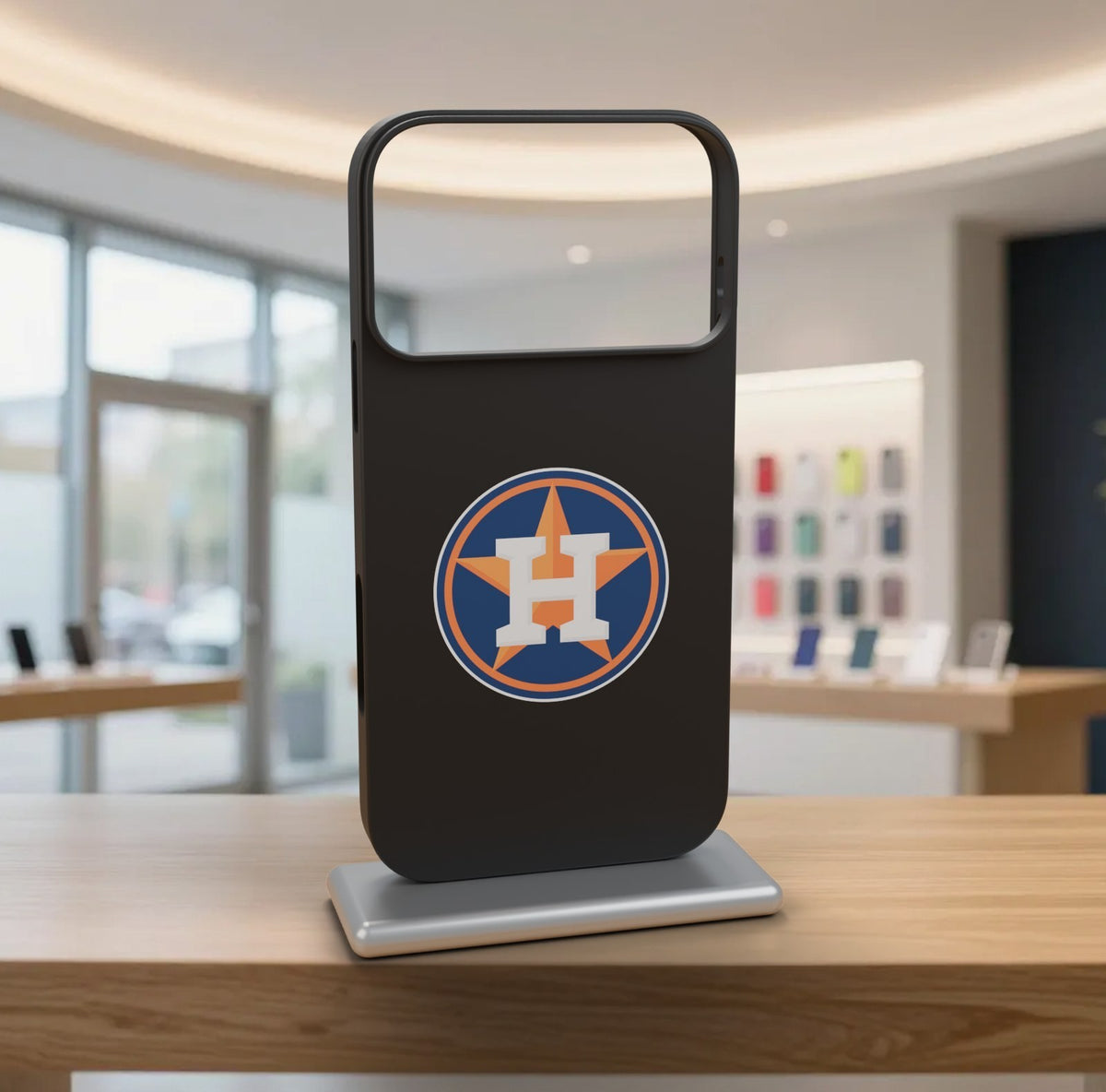 Houston Astros Phone Case for iPhone 17 Pro Max Samsung Galaxy S26 Cover Slim