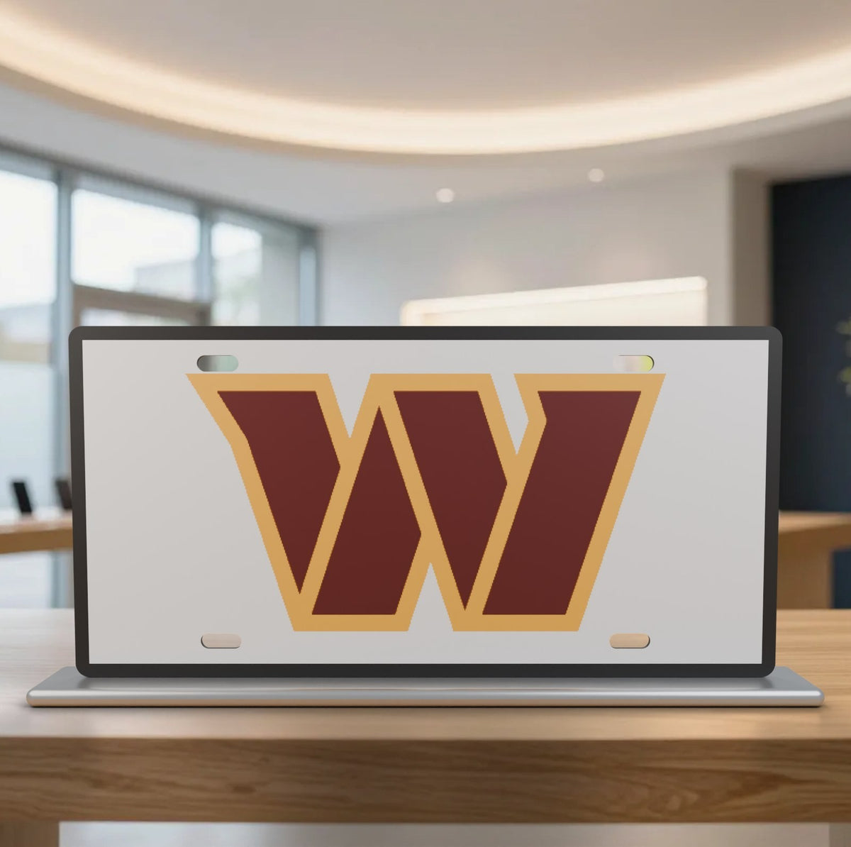 Washington Commanders Football License Plate Car Tag 12x6 Front Novelty Vanity