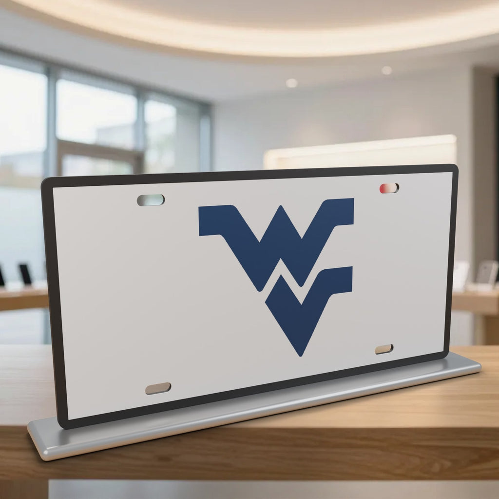 West Virginia Mountaineers College Football License Plate Car Tag 12x6 Front