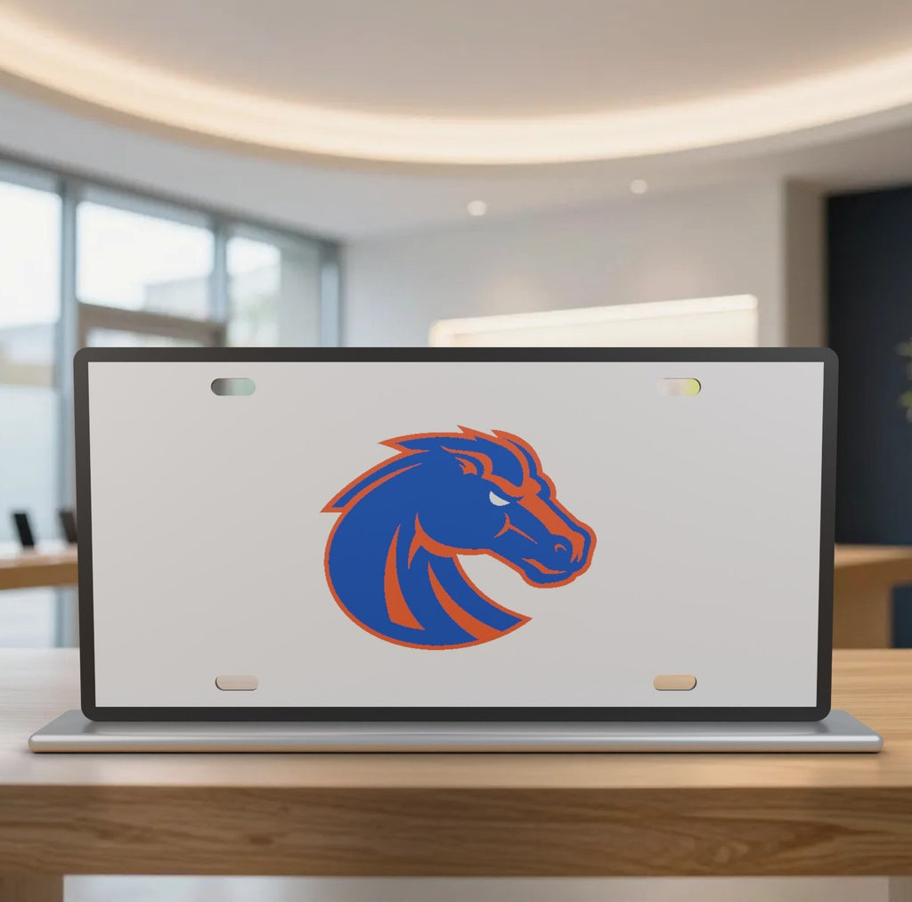 Boise State Broncos College Football License Plate Car Tag 12x6 Front Novelty