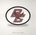 Boston College Eagles BC Oval Trailer Hitch Cover 2 Inch Receiver