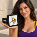 Minnesota Vikings NFL Trailer Hitch Cover 2 Inch Receiver