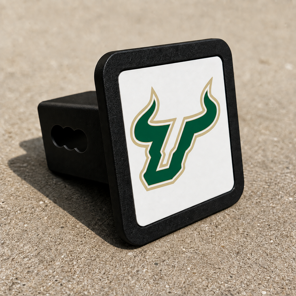 South Florida Bulls USF Trailer Hitch Cover 2 Inch Receiver