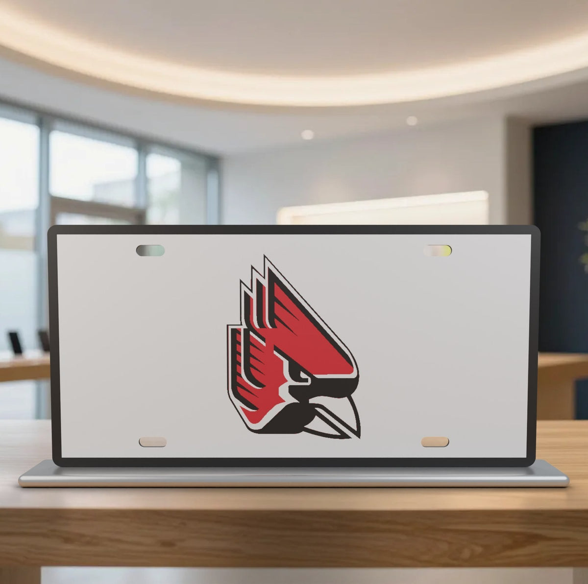 Ball State Cardinals College Football License Plate Car Tag 12x6 Front Novelty