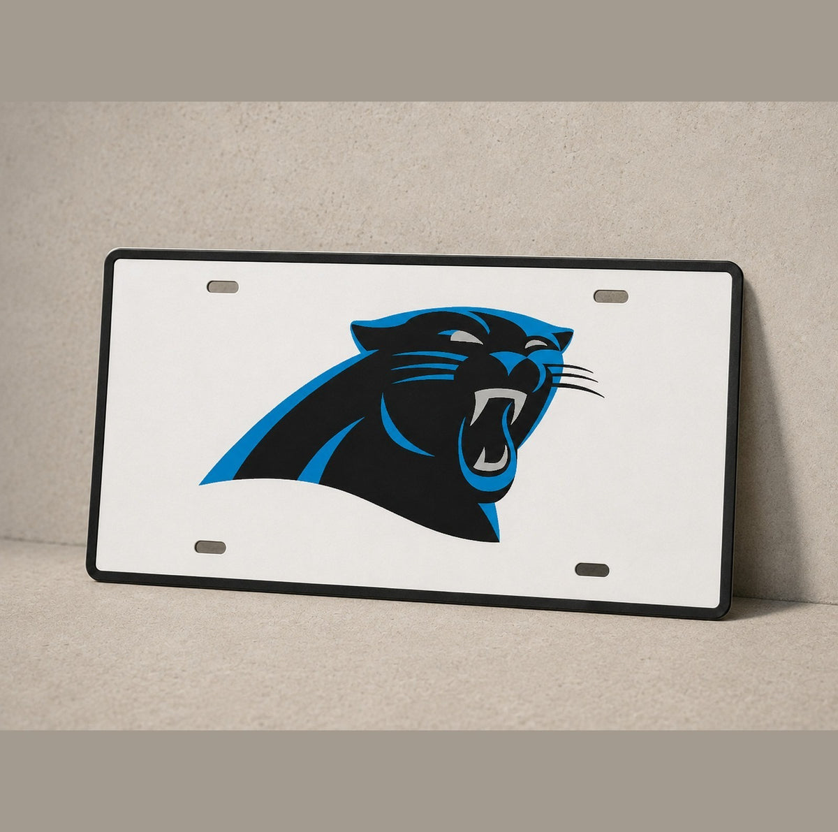 Carolina Panthers Football License Plate Car Tag 12x6 Front Novelty Vanity