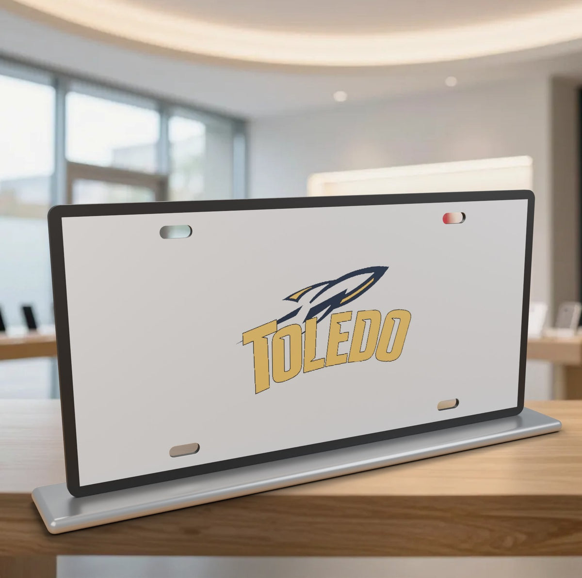 Toledo Rockets College Football License Plate Car Tag 12x6 Front Novelty Vanity