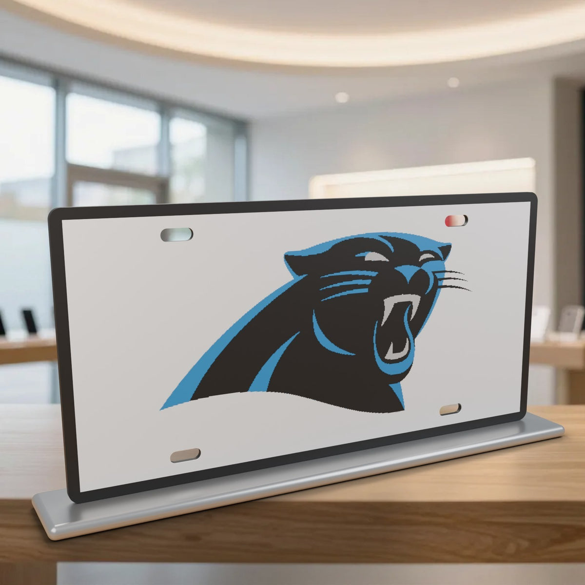 Carolina Panthers Football License Plate Car Tag 12x6 Front Novelty Vanity