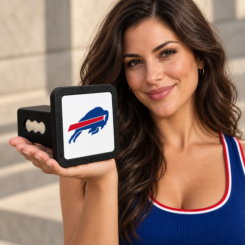 Buffalo Bills NFL Trailer Hitch Cover 2 Inch Receiver