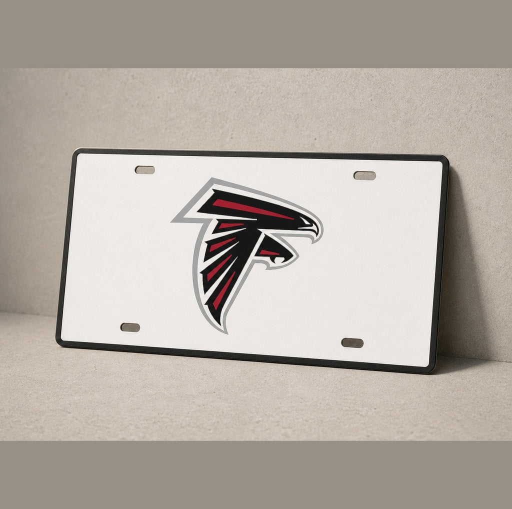 Atlanta Falcons Football License Plate Car Tag 12x6 Front Novelty Vanity