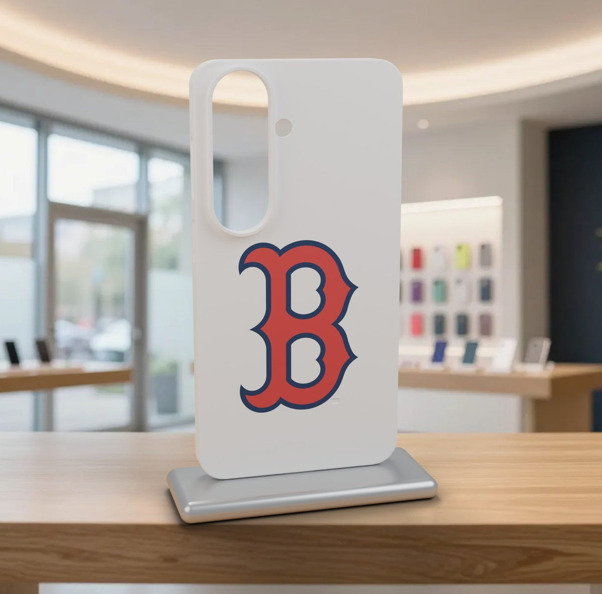 Boston Red Sox Phone Case for iPhone 17 Pro Max Samsung Galaxy S26 Cover Slim