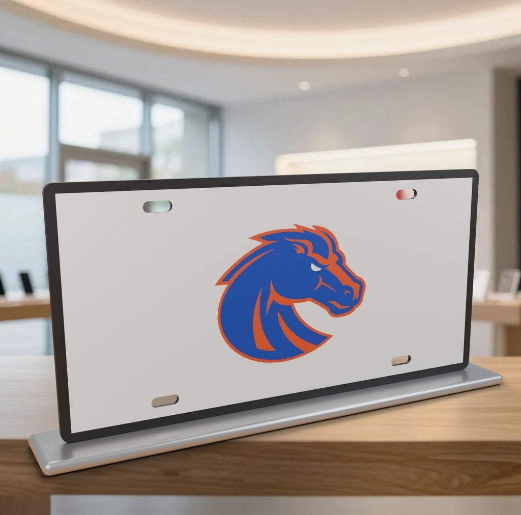 Boise State Broncos College Football License Plate Car Tag 12x6 Front Novelty