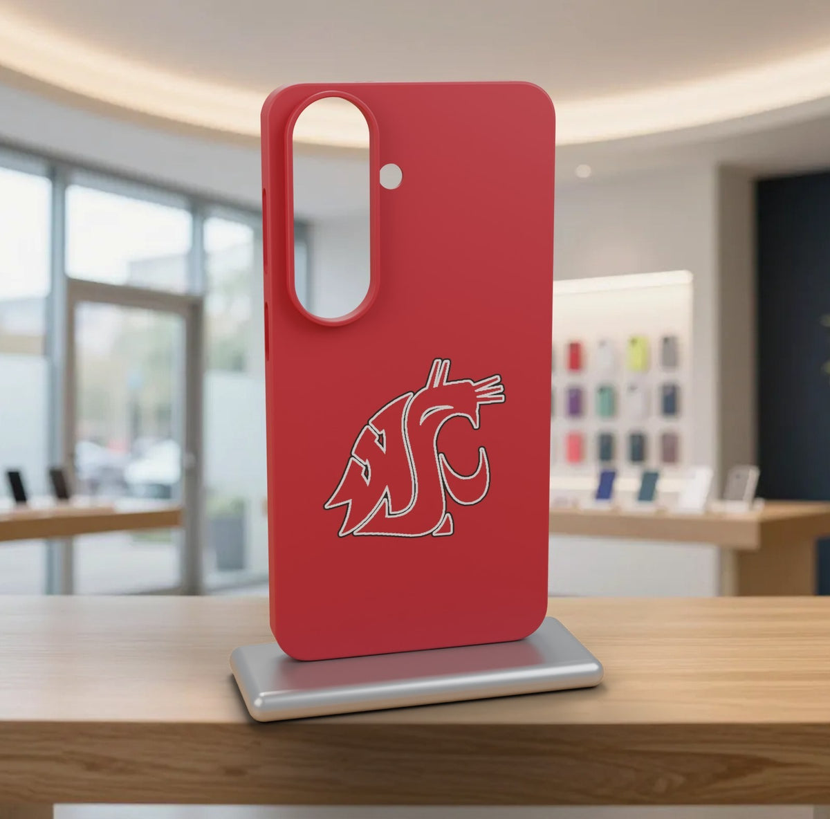 Washington State Cougars Phone Case Cover iPhone 17 Pro Max Samsung Galaxy S26