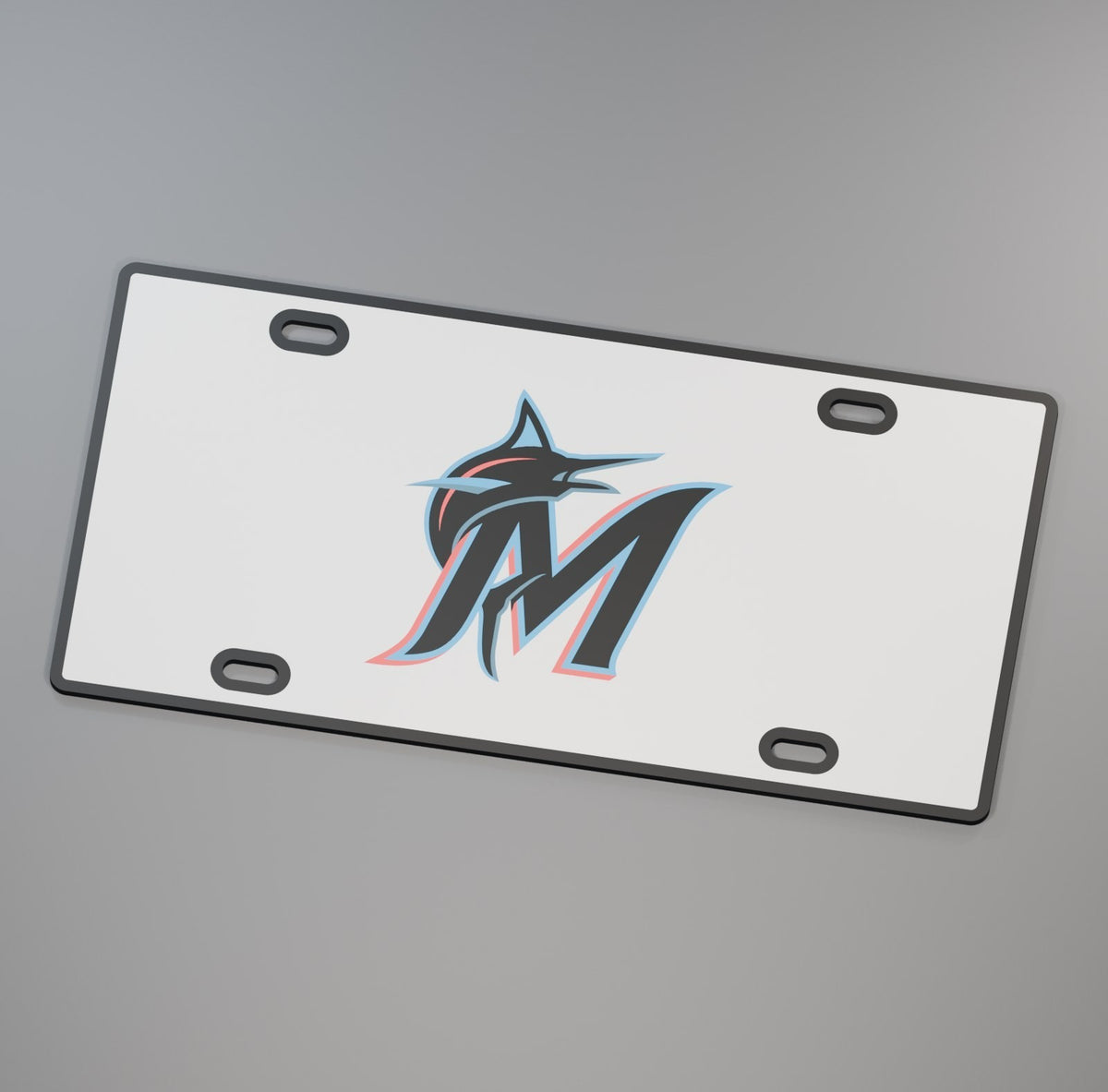 Miami Marlins Baseball License Plate Car Tag 12x6 Front Novelty Vanity
