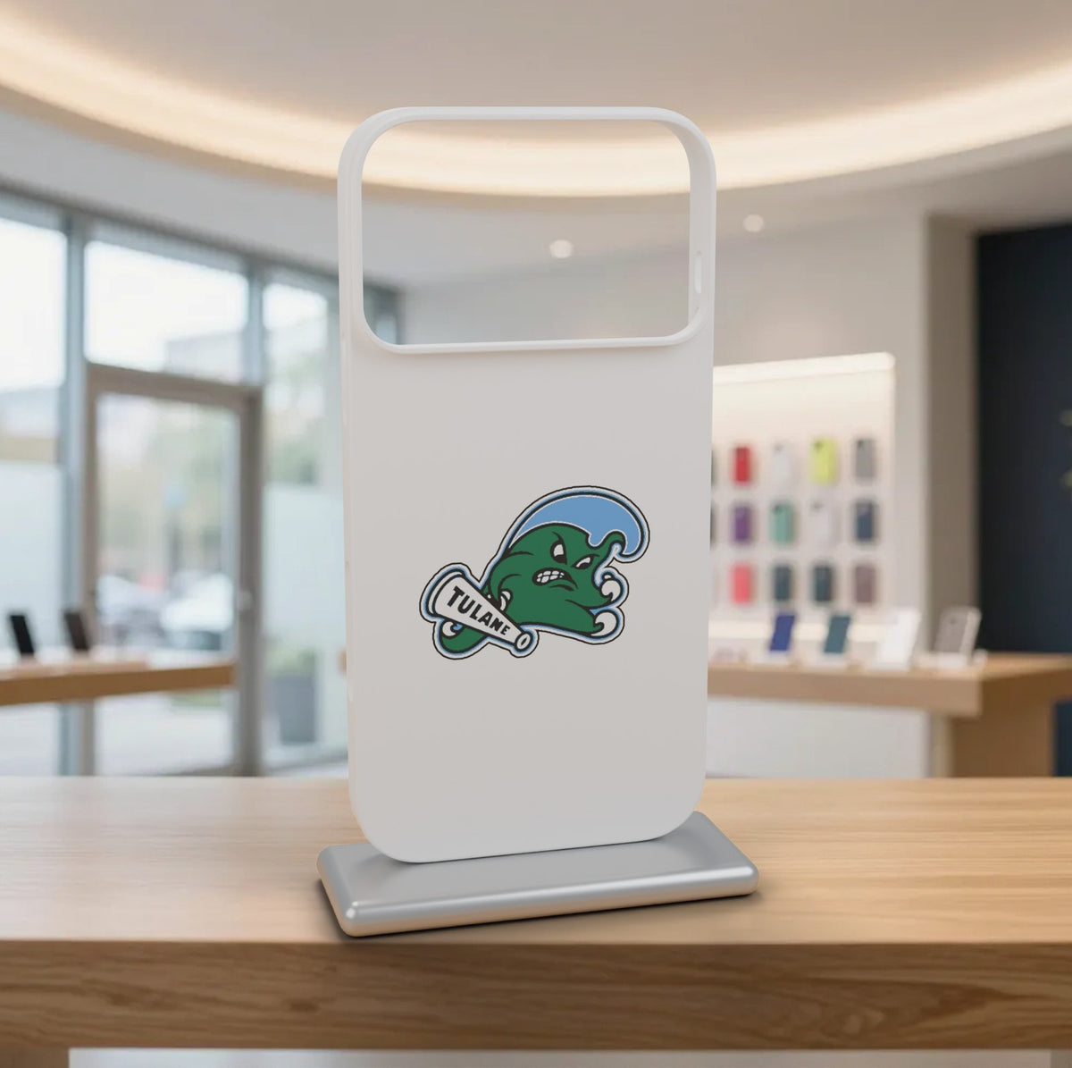 Tulane Green Wave Phone Case Cover iPhone 17 Pro Max Samsung Galaxy S26 Slim
