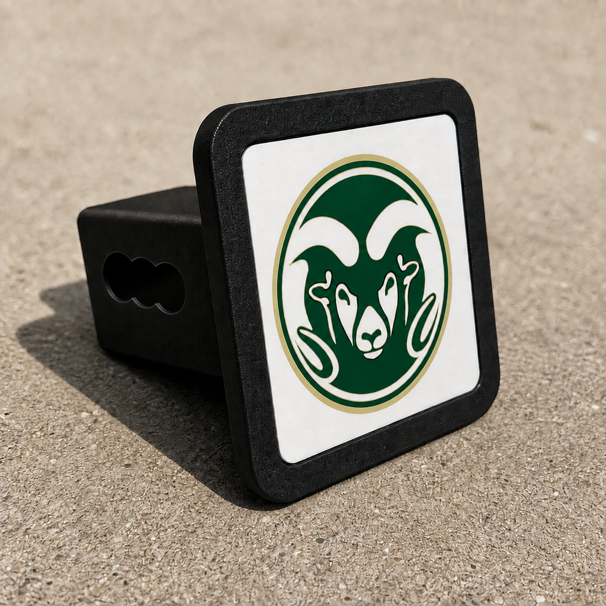 Colorado State Rams CSU Trailer Hitch Cover 2 Inch Receiver