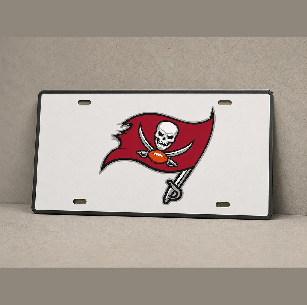 Tampa Bay Buccaneers Football License Plate Car Tag 12x6 Front Novelty Vanity