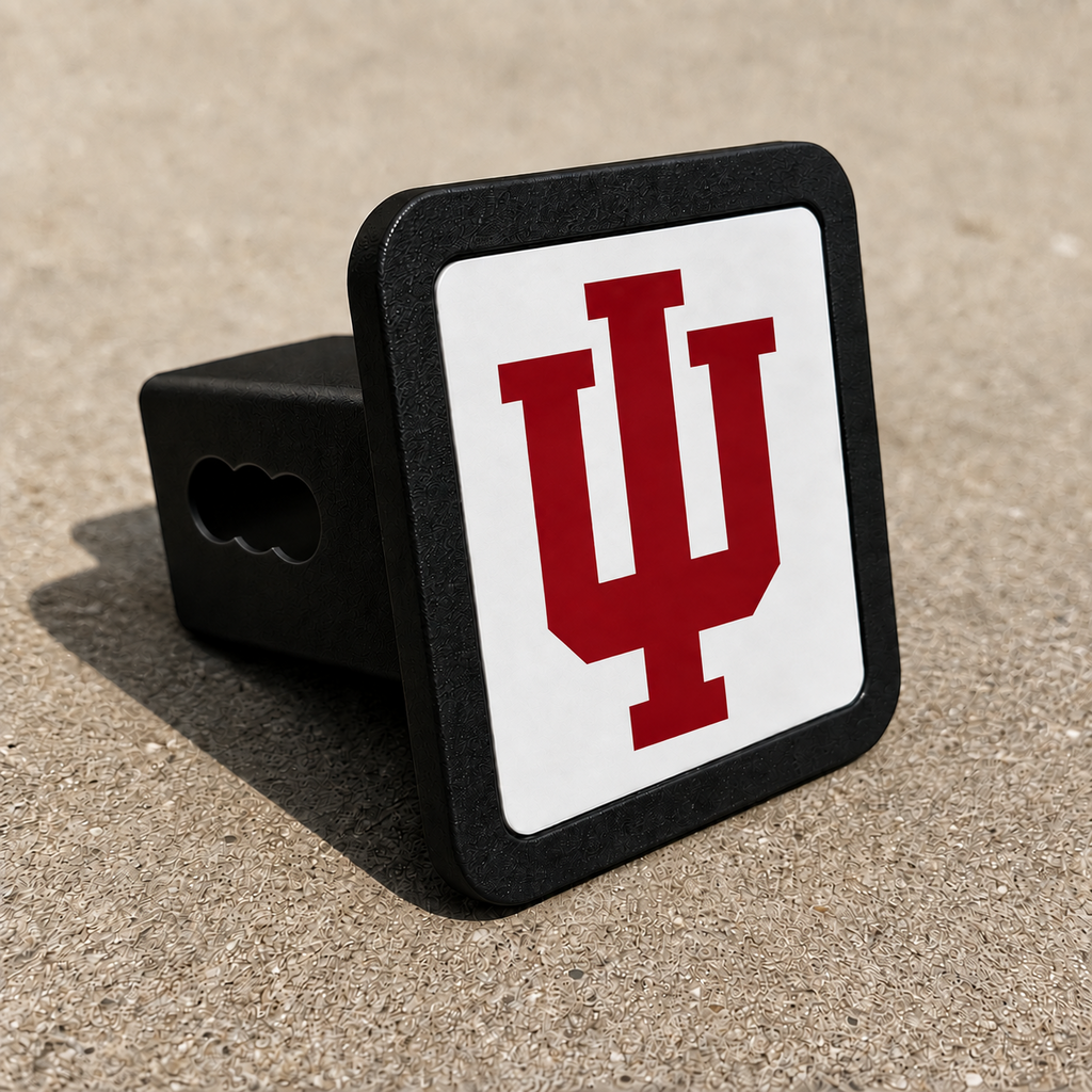 Indiana Hoosiers Trailer Hitch Cover 2 Inch Receiver