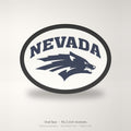 Nevada Wolf Pack Oval Trailer Hitch Cover 2 Inch Receiver