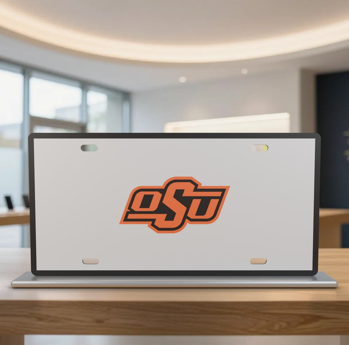 Oklahoma State Cowboys College Football License Plate Car Tag 12x6 Front Novelty