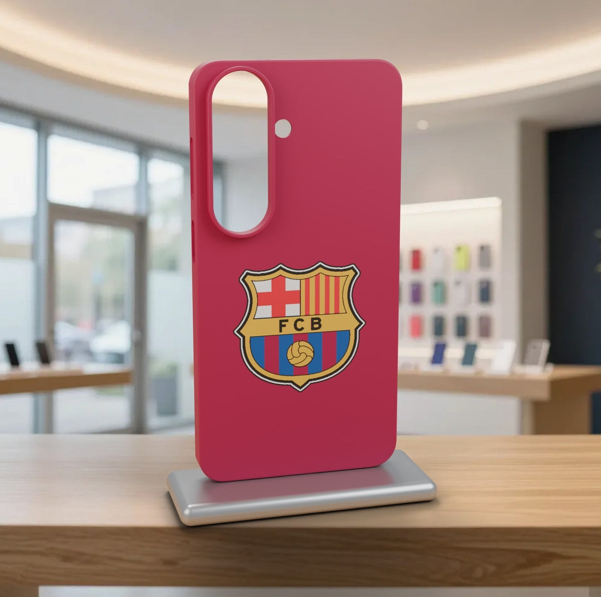 FC Barcelona Phone Case for iPhone 17 Pro Max Samsung Galaxy S26 Cover Slim