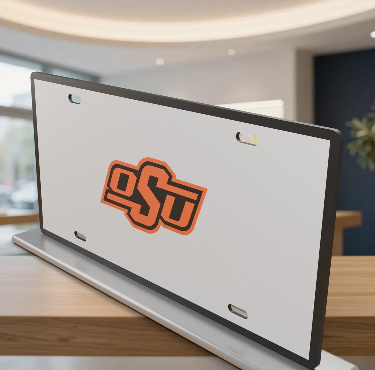 Oklahoma State Cowboys College Football License Plate Car Tag 12x6 Front Novelty