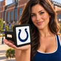 Indianapolis Colts NFL Trailer Hitch Cover 2 Inch Receiver