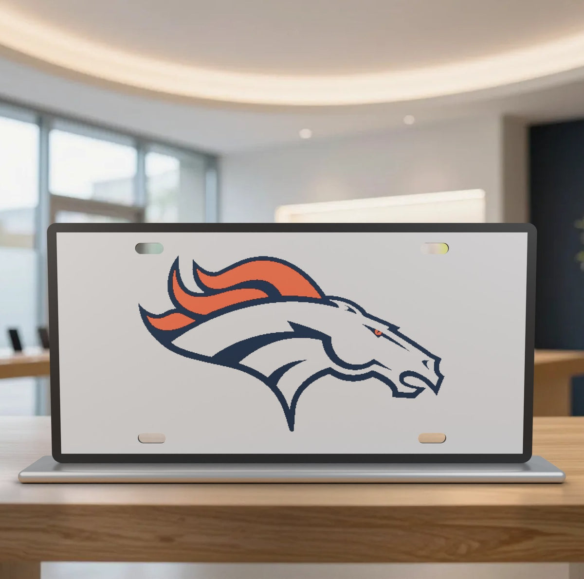 Denver Broncos Football License Plate Car Tag 12x6 Front Novelty Vanity