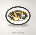 Missouri Tigers Mizzou Oval Trailer Hitch Cover 2 Inch Receiver