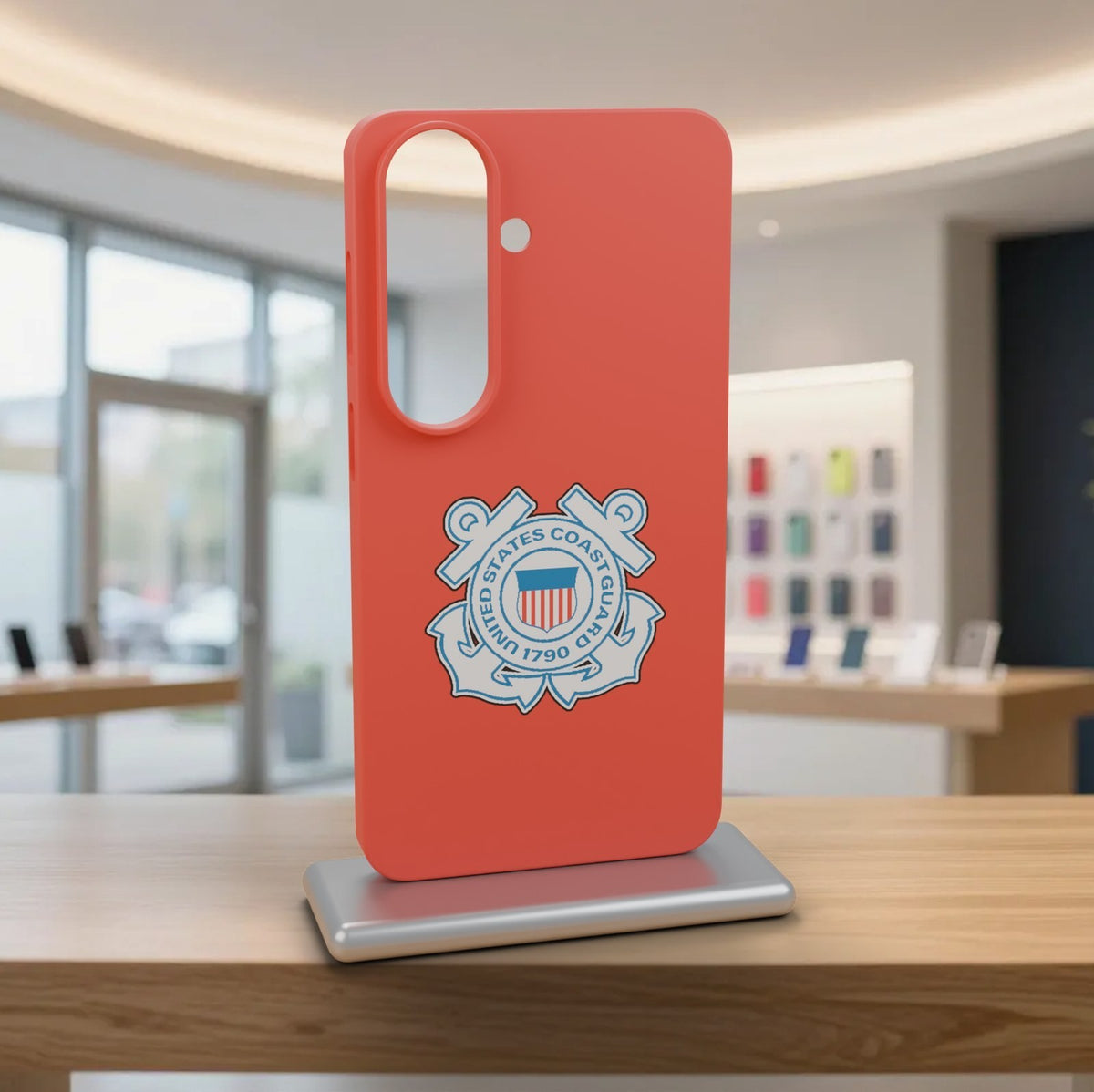 U.S. Coast Guard Phone Case for iPhone 17 Pro Max Samsung Galaxy S26 Cover Slim