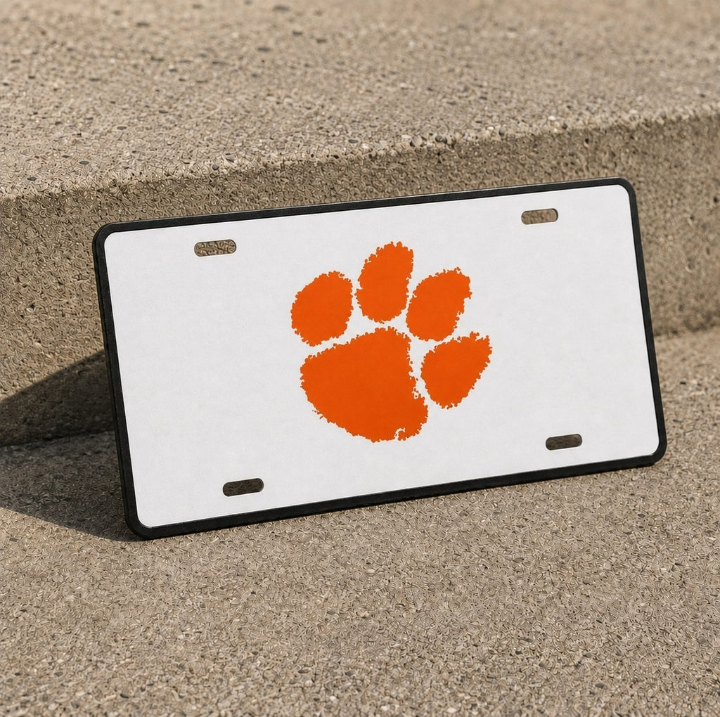 Clemson Tigers College Football License Plate Car Tag 12x6 Front Novelty Vanity