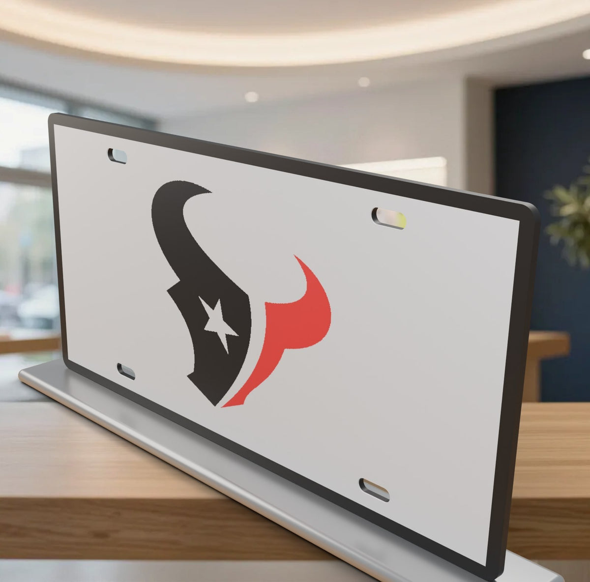 Houston Texans Football License Plate Car Tag 12x6 Front Novelty Vanity
