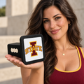 Iowa State Cyclones Trailer Hitch Cover 2 Inch Receiver