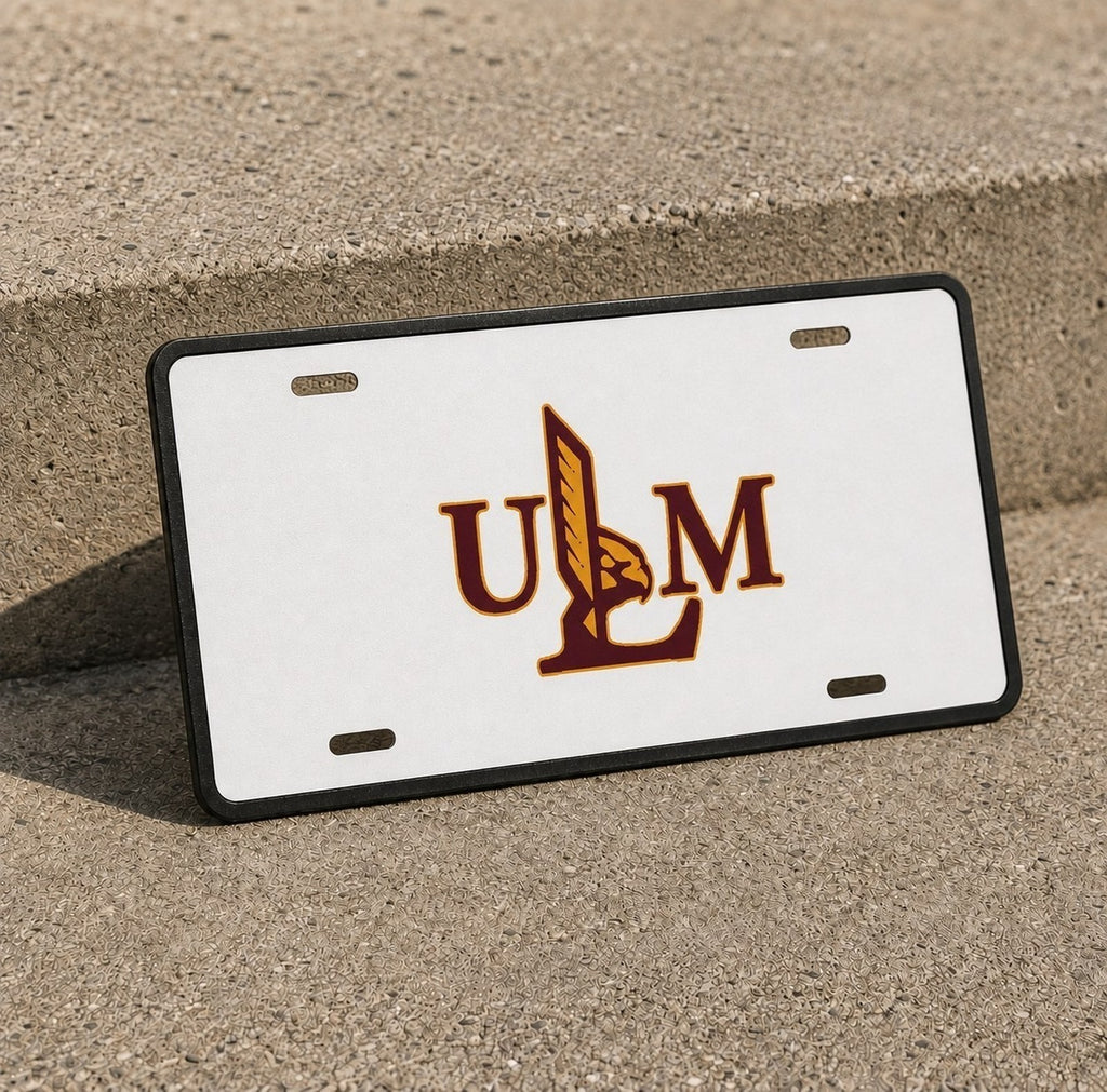 UL Monroe Warhawks College Football License Plate Car Tag 12x6 Front Novelty