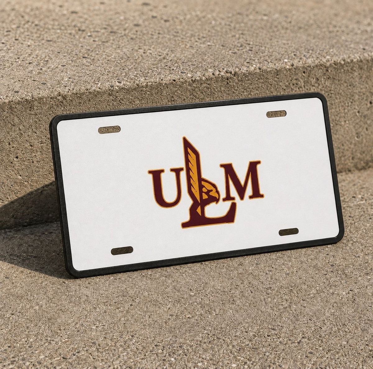 UL Monroe Warhawks College Football License Plate Car Tag 12x6 Front Novelty