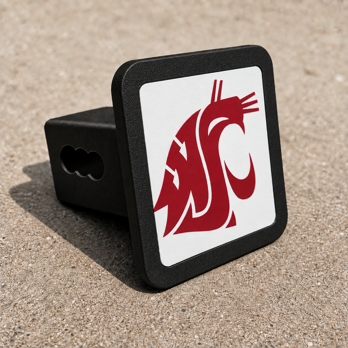 Washington State Cougars WSU Trailer Hitch Cover 2 Inch Receiver