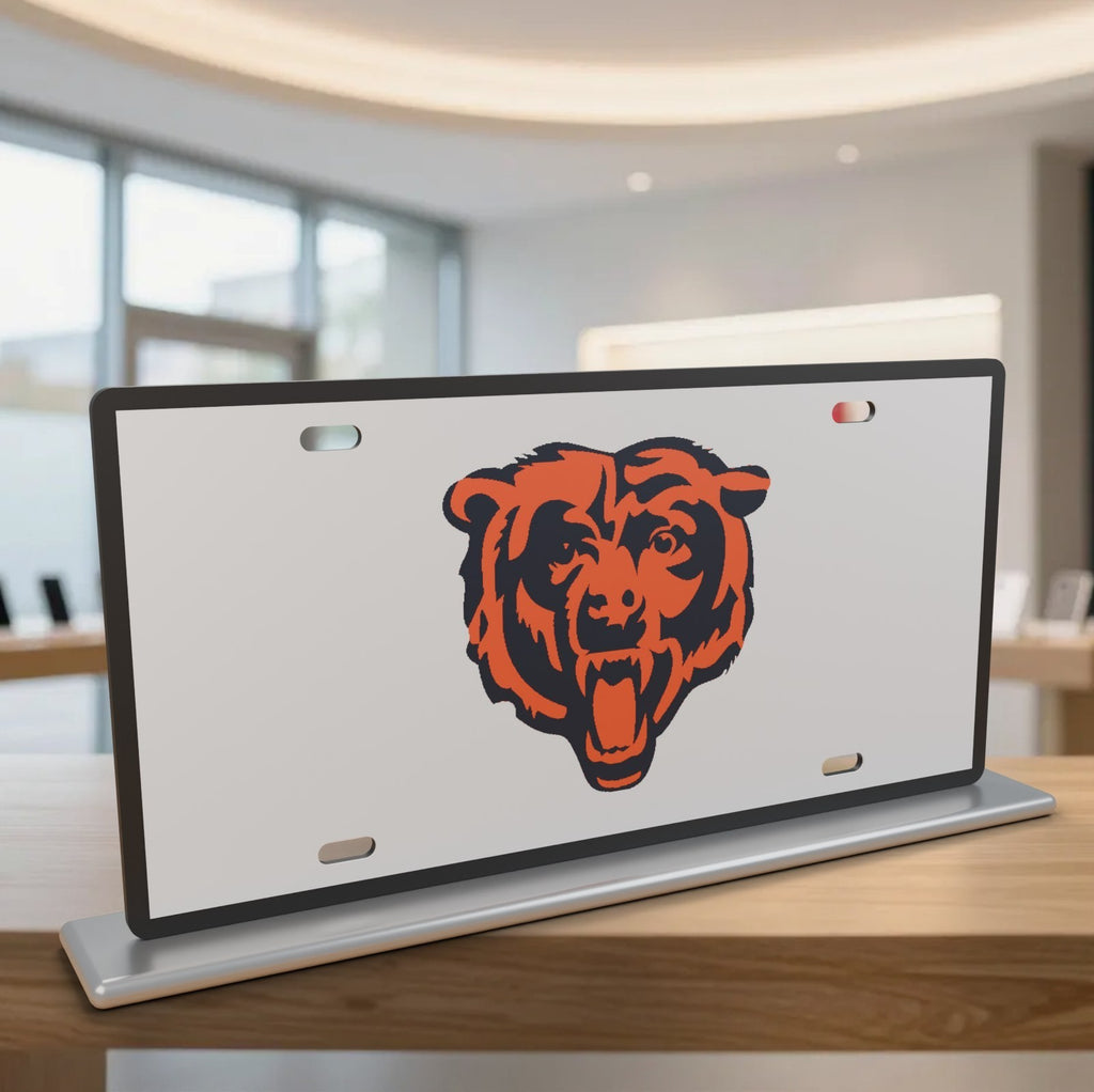 Chicago Bears Football License Plate Car Tag 12x6 Front Novelty Vanity