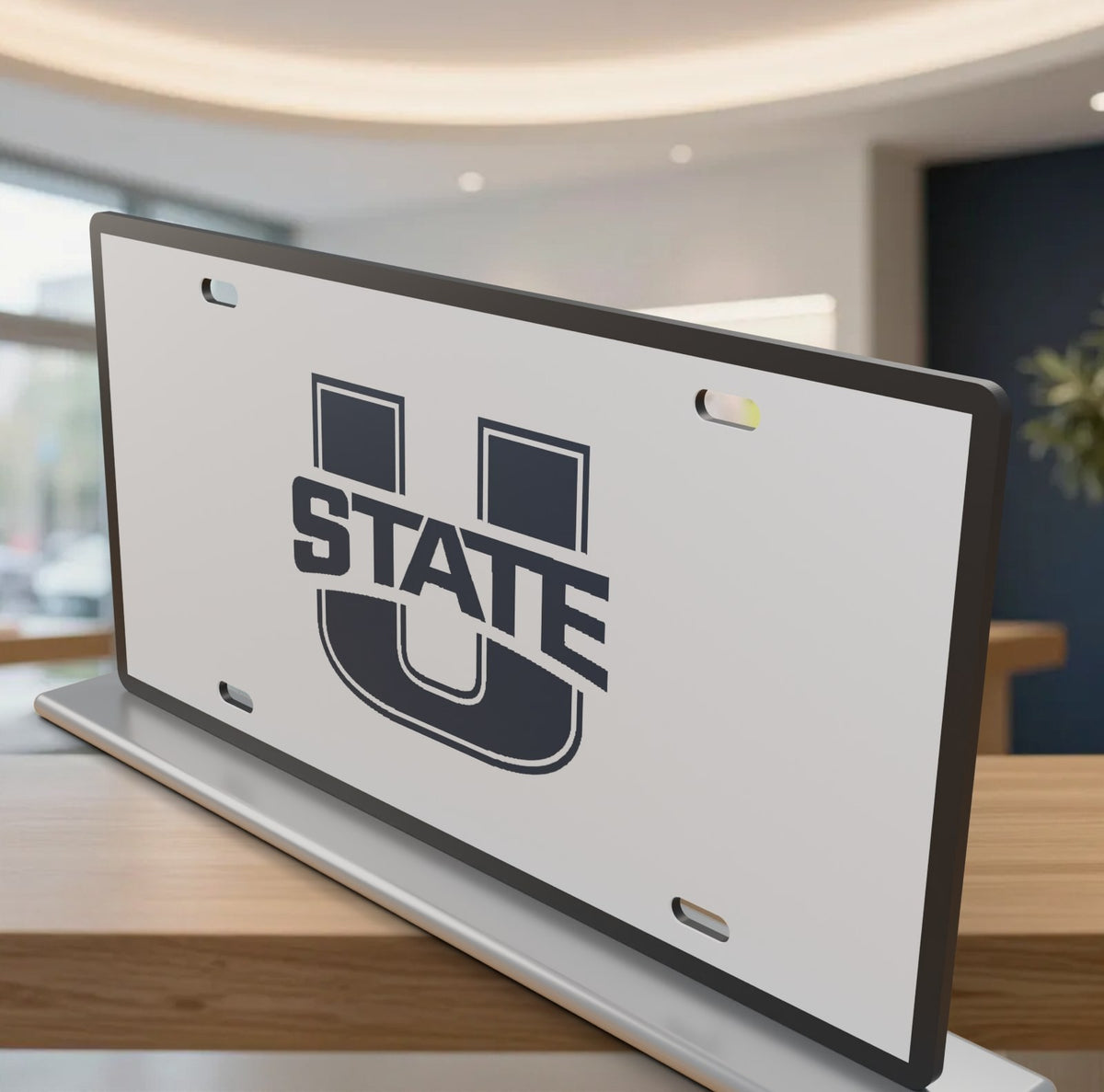 Utah State Aggies College Football License Plate Car Tag 12x6 Front Novelty