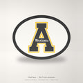 App State Mountaineers Oval Trailer Hitch Cover 2 Inch Receiver