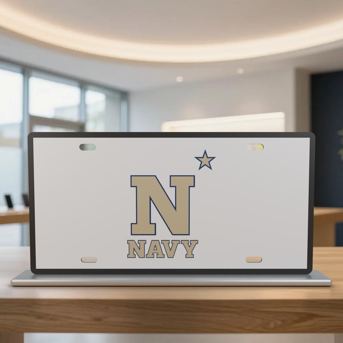 Navy Midshipmen College Football License Plate Car Tag 12x6 Front Novelty Vanity