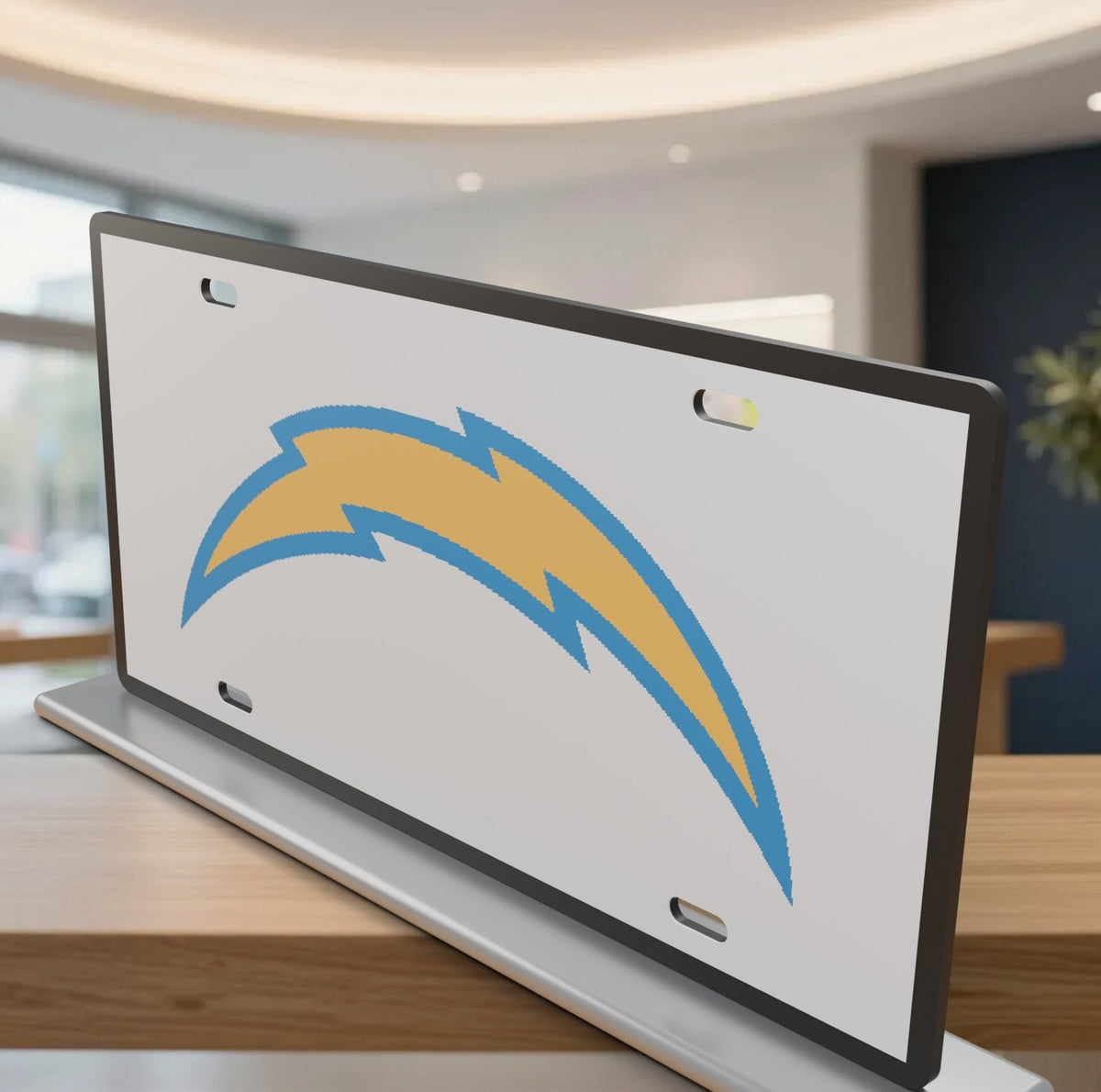 Los Angeles Chargers Football License Plate Car Tag 12x6 Front Novelty Vanity