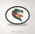 UAB Blazers Oval Trailer Hitch Cover 2 Inch Receiver