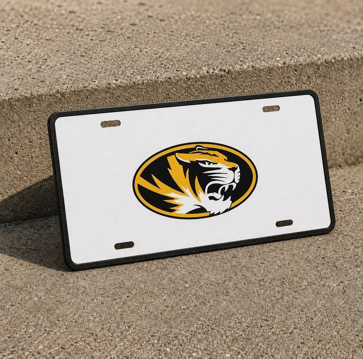 Missouri Tigers Mizzou License Plate Car Tag 12x6 Front
