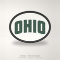 Ohio Bobcats Oval Trailer Hitch Cover 2 Inch Receiver Round